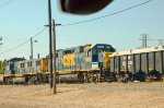 CSX Locomotives in the Yard